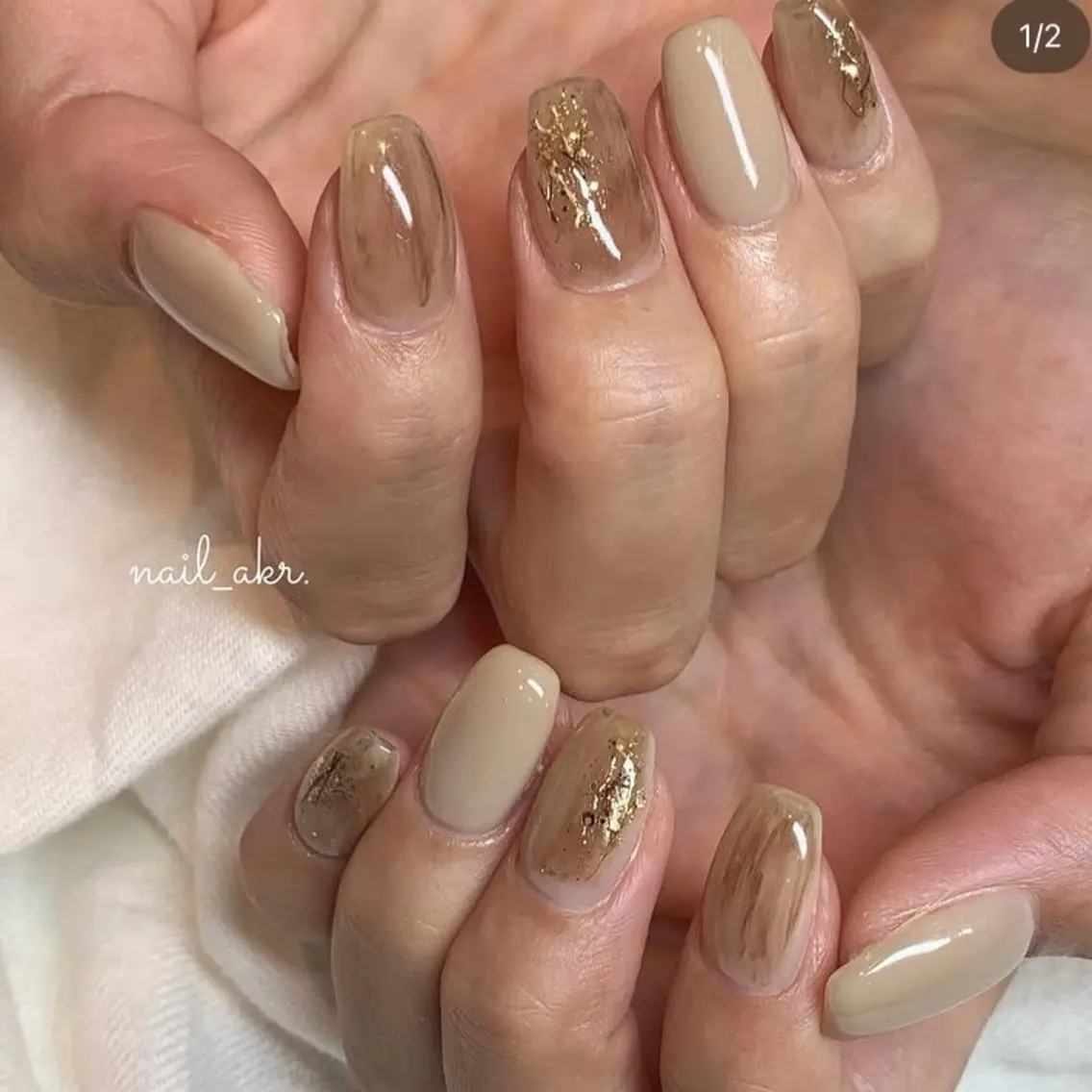 ネイル ニュアンスネイル ハンドネイル nailAVANCE akariのネイルデザイン
