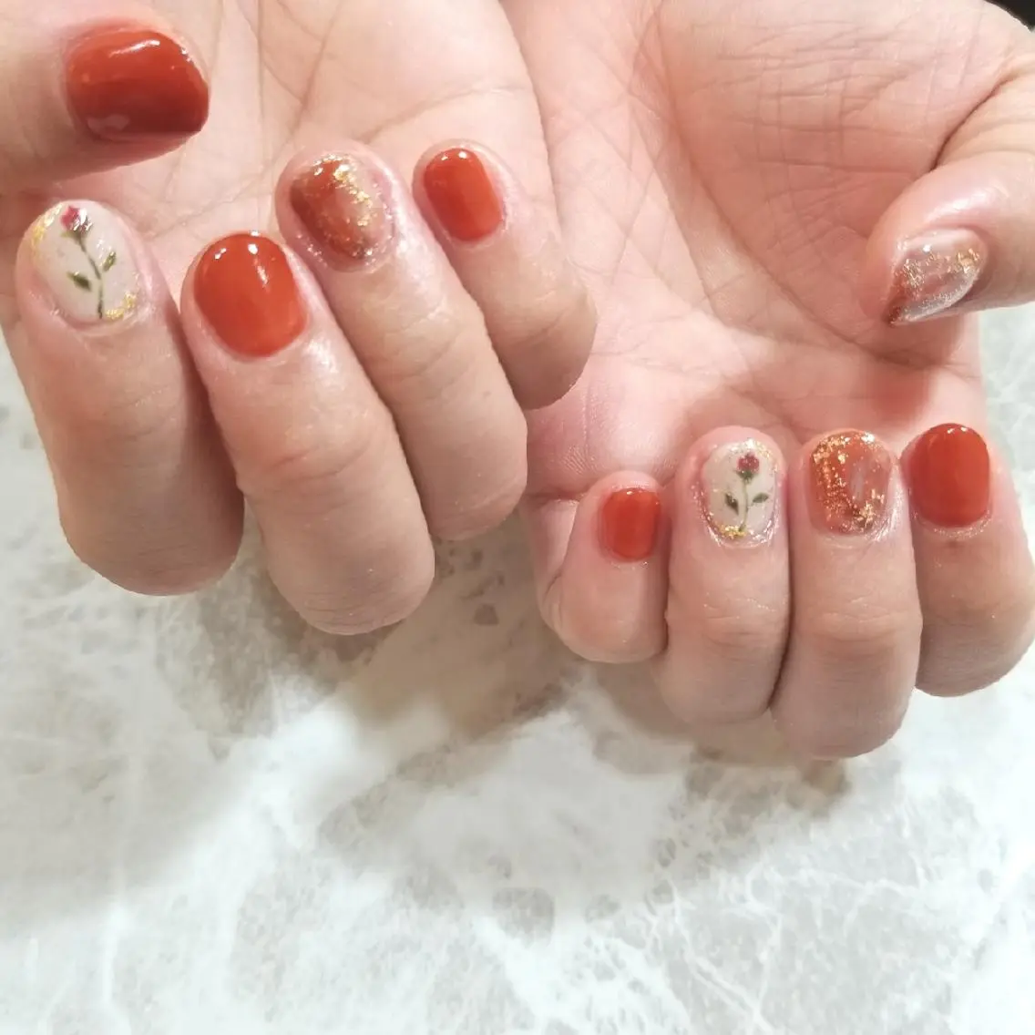 ネイル ハンドネイル nijiiro🌈 サトウのネイルデザイン