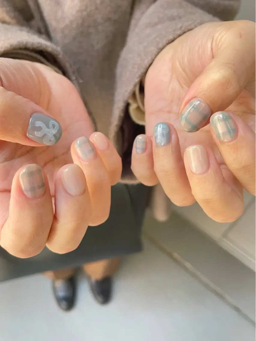 ネイル アートネイル ハンドネイル nailsalon amity🌿池田のネイルデザイン