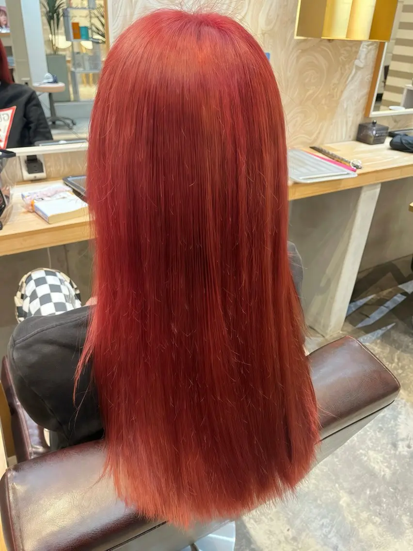 カラー 内山涼香 【縮毛矯正✨】のヘアスタイル