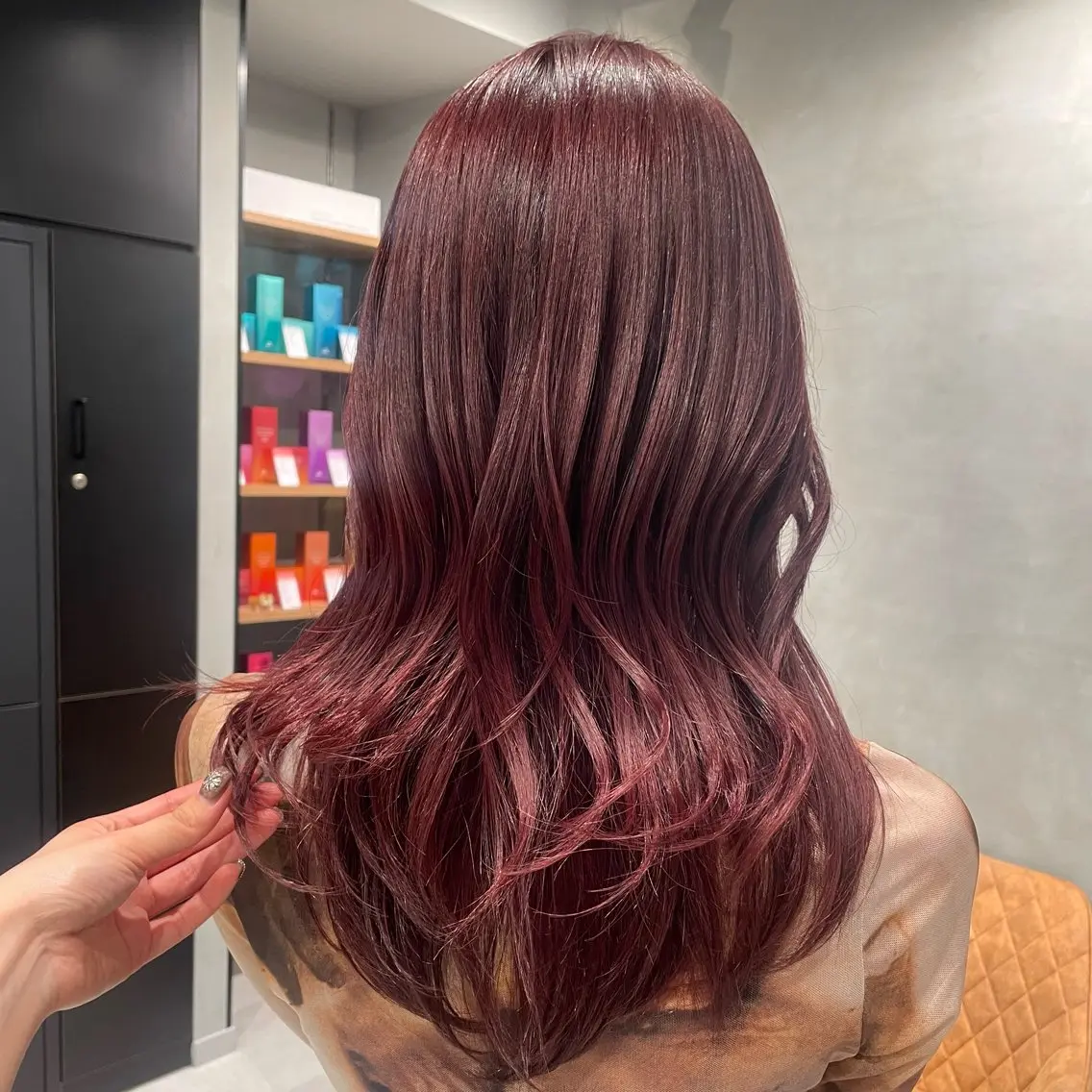 ロング カラー カット ヘアカラー トリートメント ヘッドスパ ヘアセット モデル様募集中 /REIRIのヘアスタイル