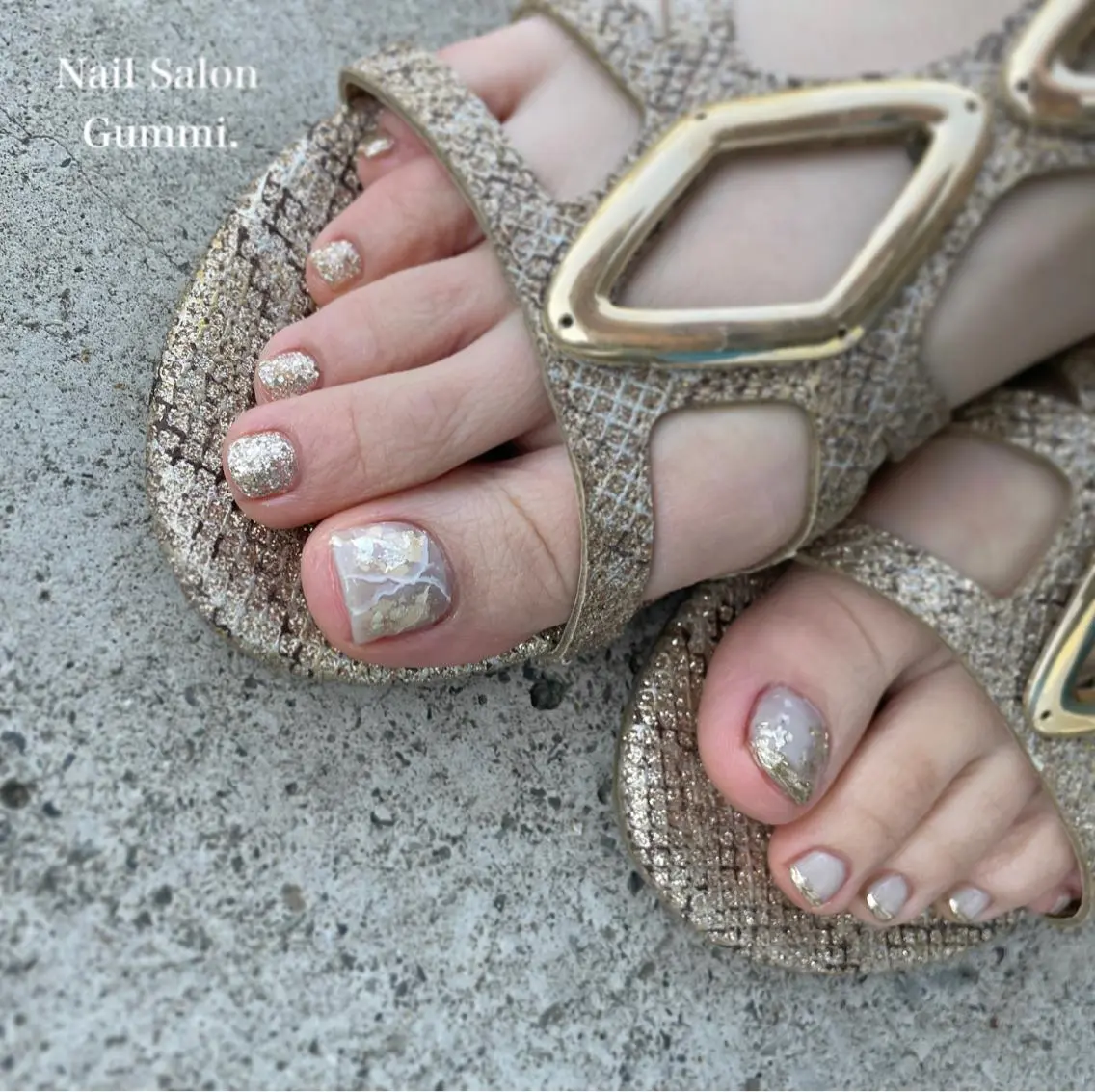 ネイル フットネイル Nail Salon Gummi.のネイルデザイン