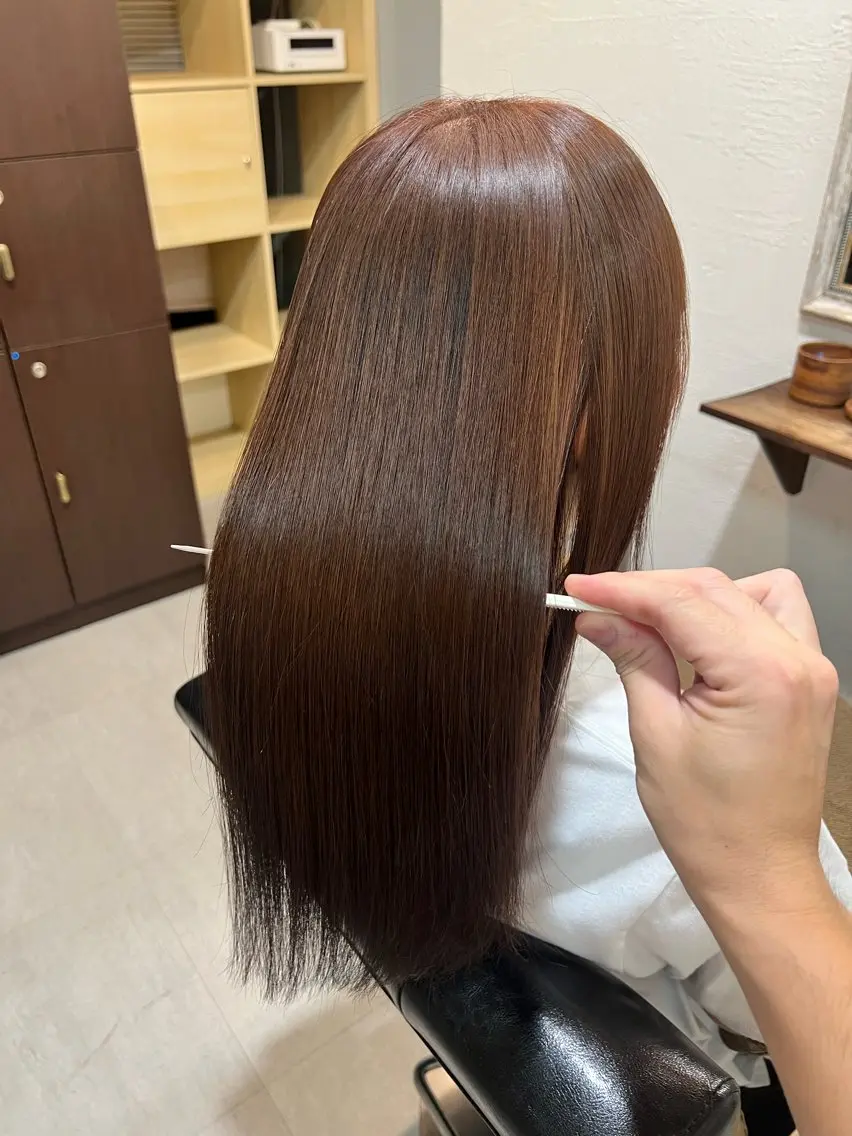 美髪カット+髪質改善トリートメントの写真
