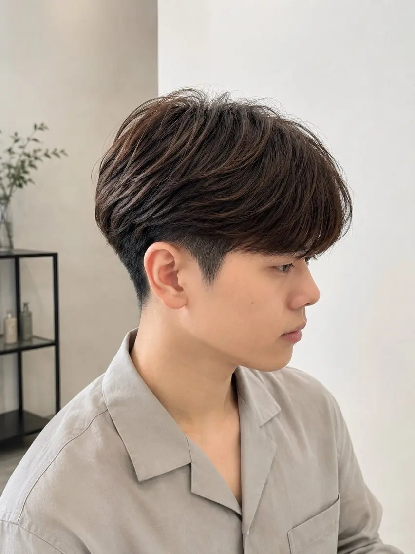 メンズ カット パーマ メンズ特化♪カット +パーマあおきいおりのヘアスタイル