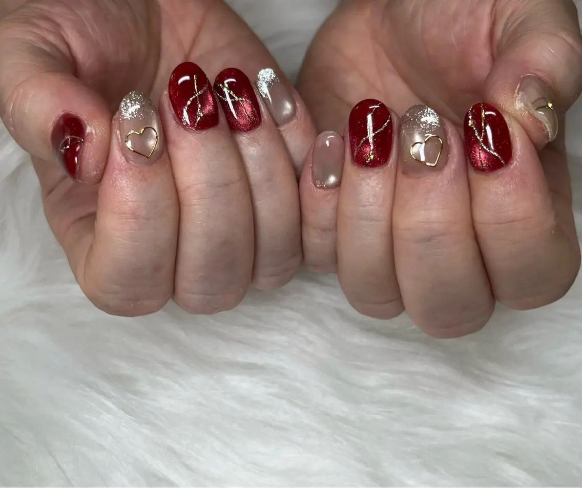 ネイル ハンドネイル なんば7nail YUZUHAのネイルデザイン
