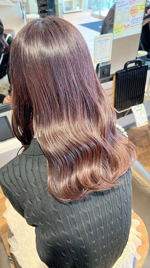 カラー ラベンダーカラー インナーカラー♡ Nanakoのヘアスタイル