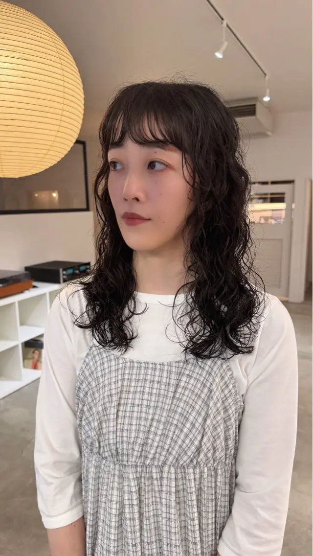 ロング パーマ カット パーマ noi / nonoのヘアスタイル
