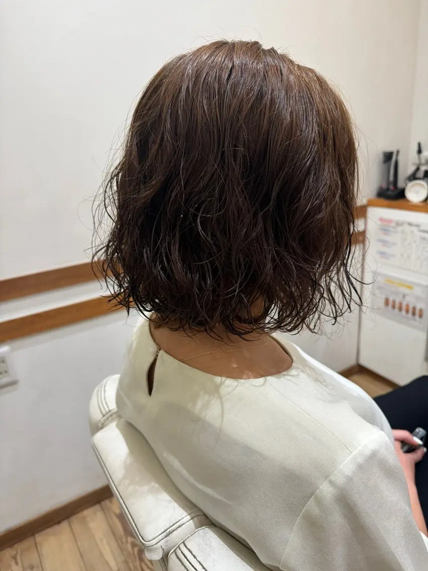 【新規限定】レディースパーマメニュー カット+パーマ ¥10450 *デジタルパーマは行っていません。の写真