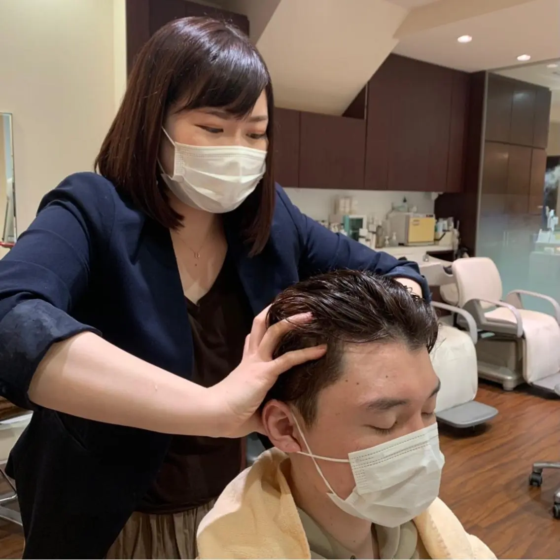 ツボ押し＆アロマの力で自律神経整えます💆🏻‍♀️🌿イーラルヘッドキュア45分コース　平日12時〜17時限定価格の写真