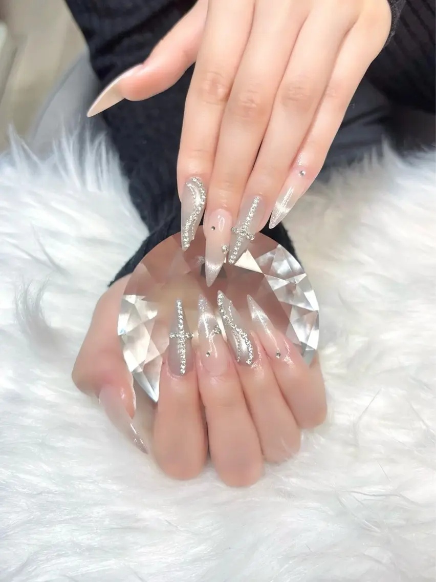 【ミニモ限定】長さ出し10本＋持ち込みデザイン🎀の写真