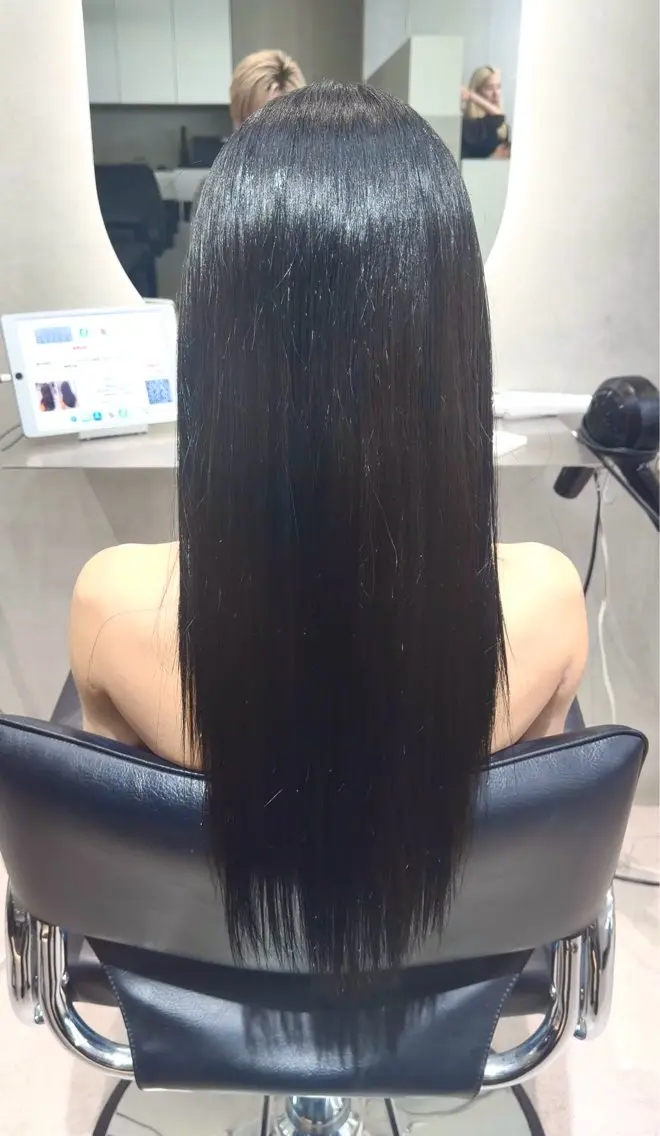 セミロング ヘアカラー 透明感カラー/表参道 /KOUSUKEのヘアスタイル