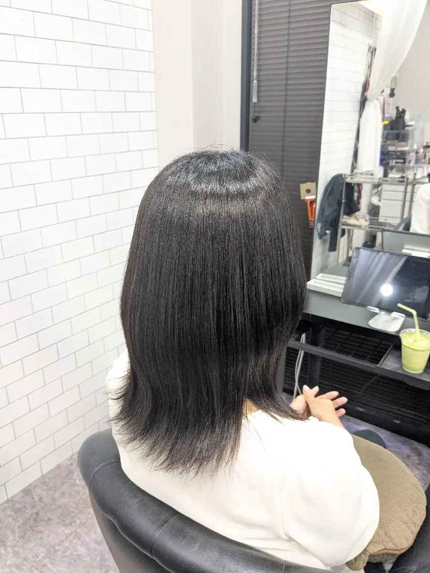 カラー 多田 遥香のヘアスタイル