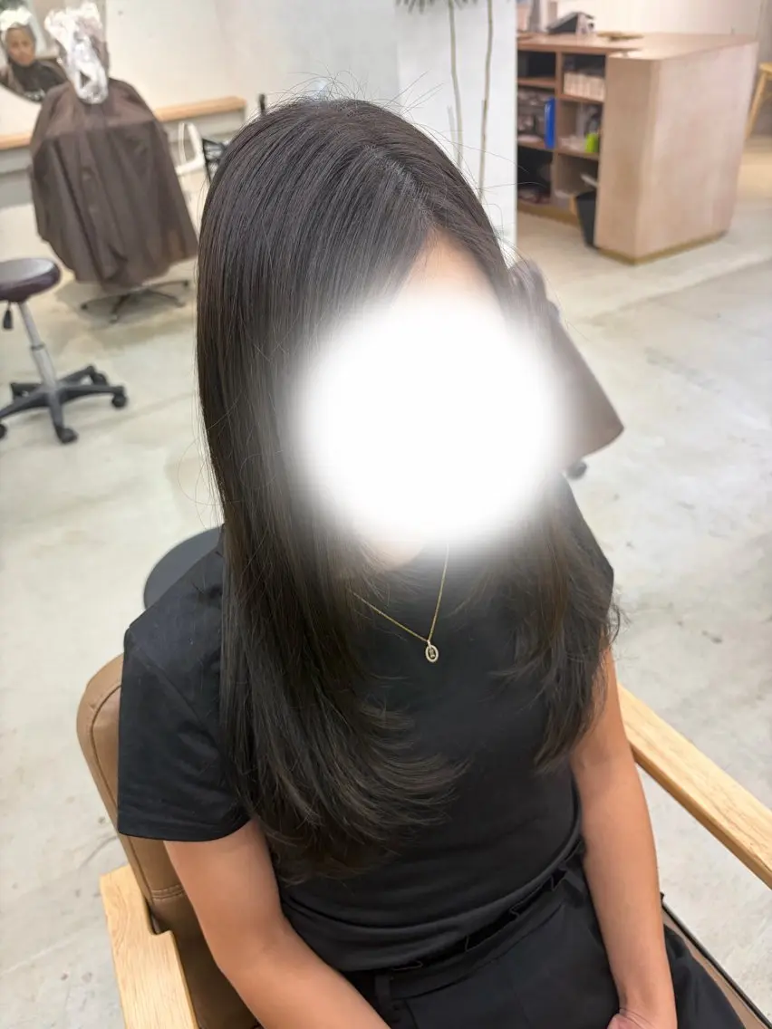 ロング カラー momoka YUC CA縮毛モデル募集中のヘアスタイル