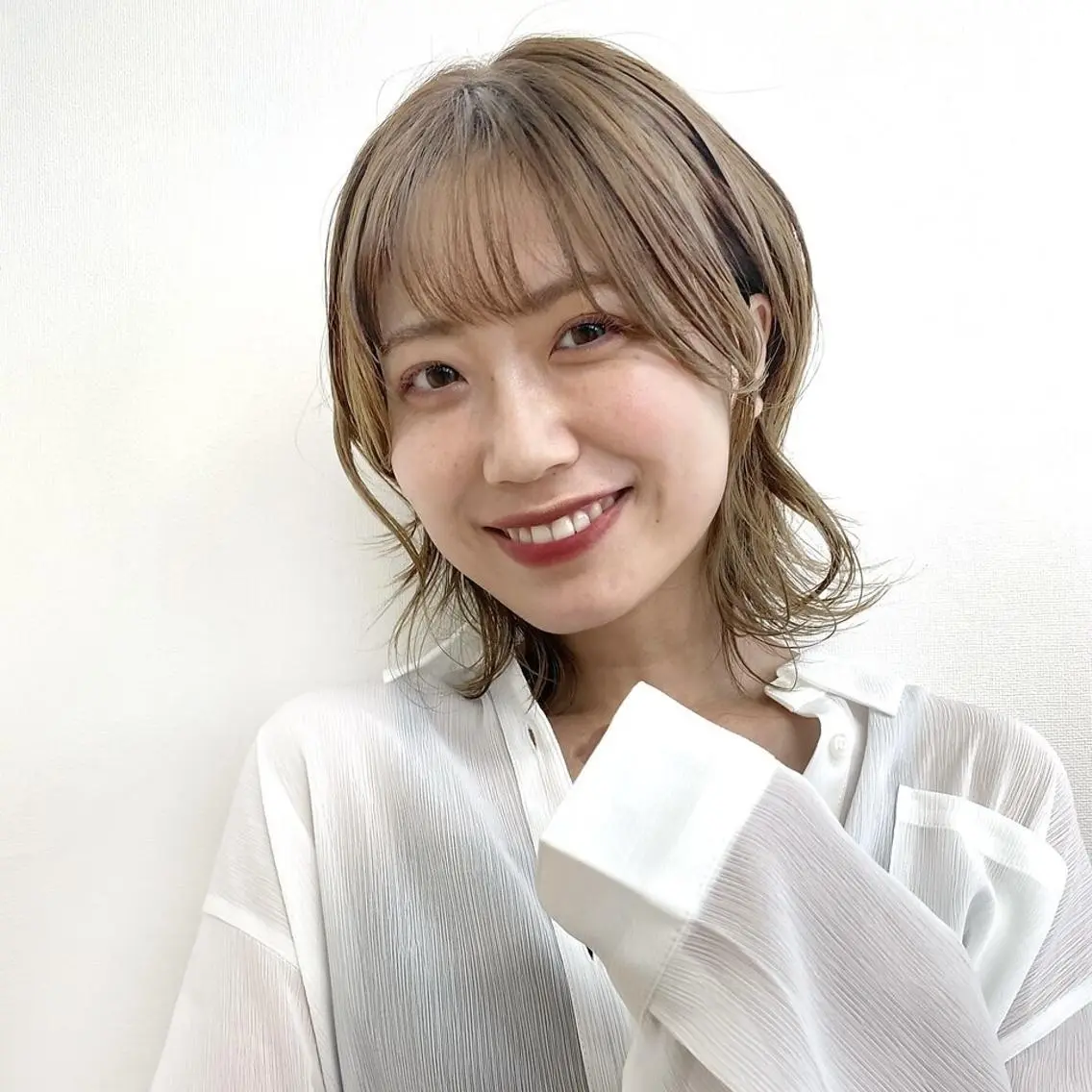 ミディアム カラー BASSA野方店 ⭐️MANA⭐️のヘアスタイル