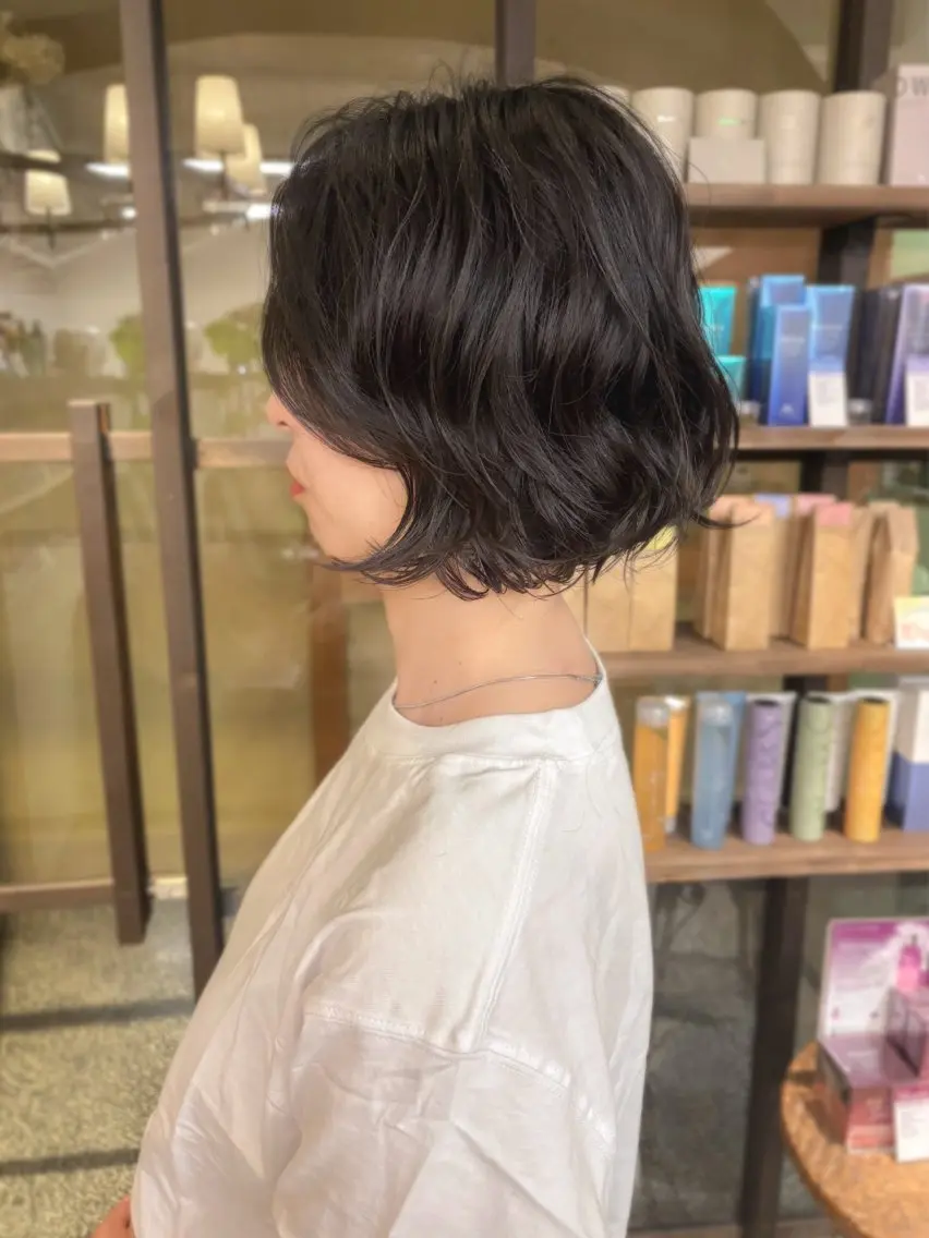 ショート くせ毛 zerohair むらなかあやね🐰ᩚのヘアスタイル