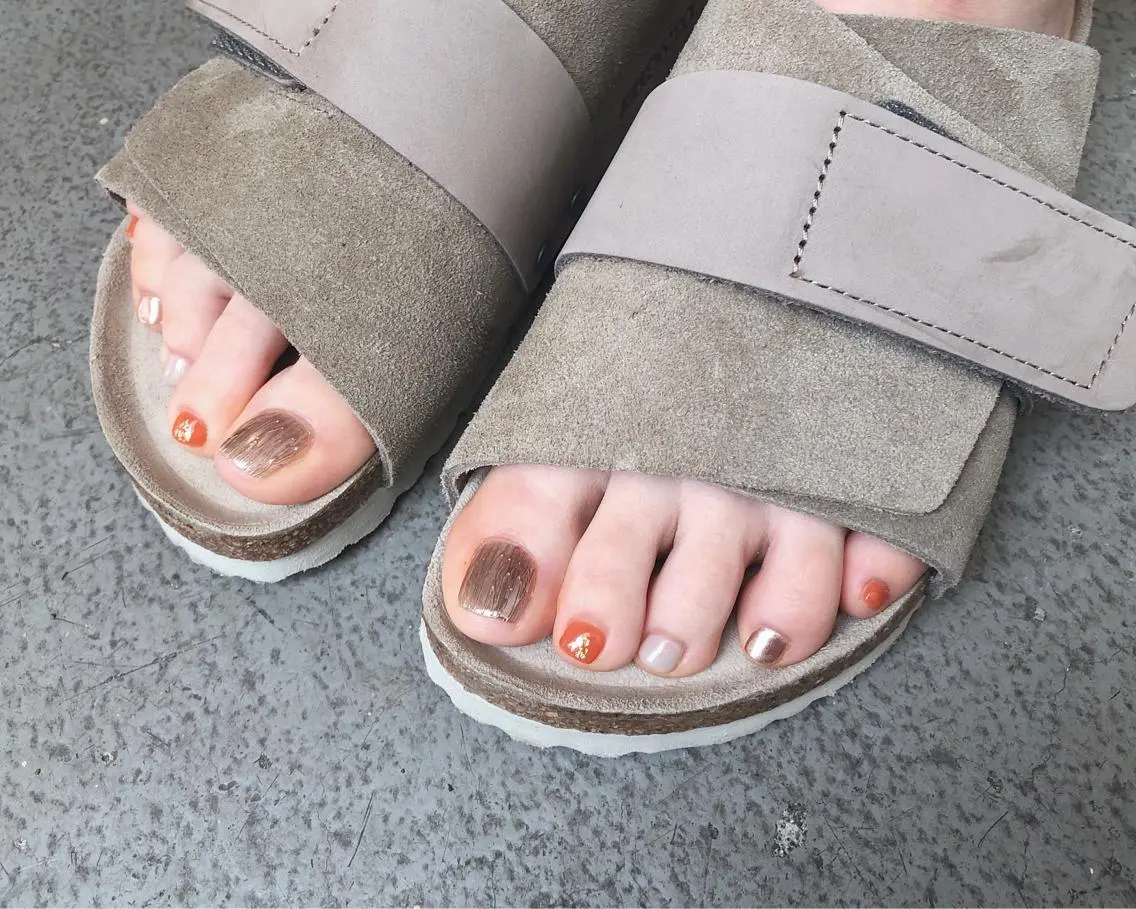 ネイル フットネイル saki_ nail heronのネイルデザイン