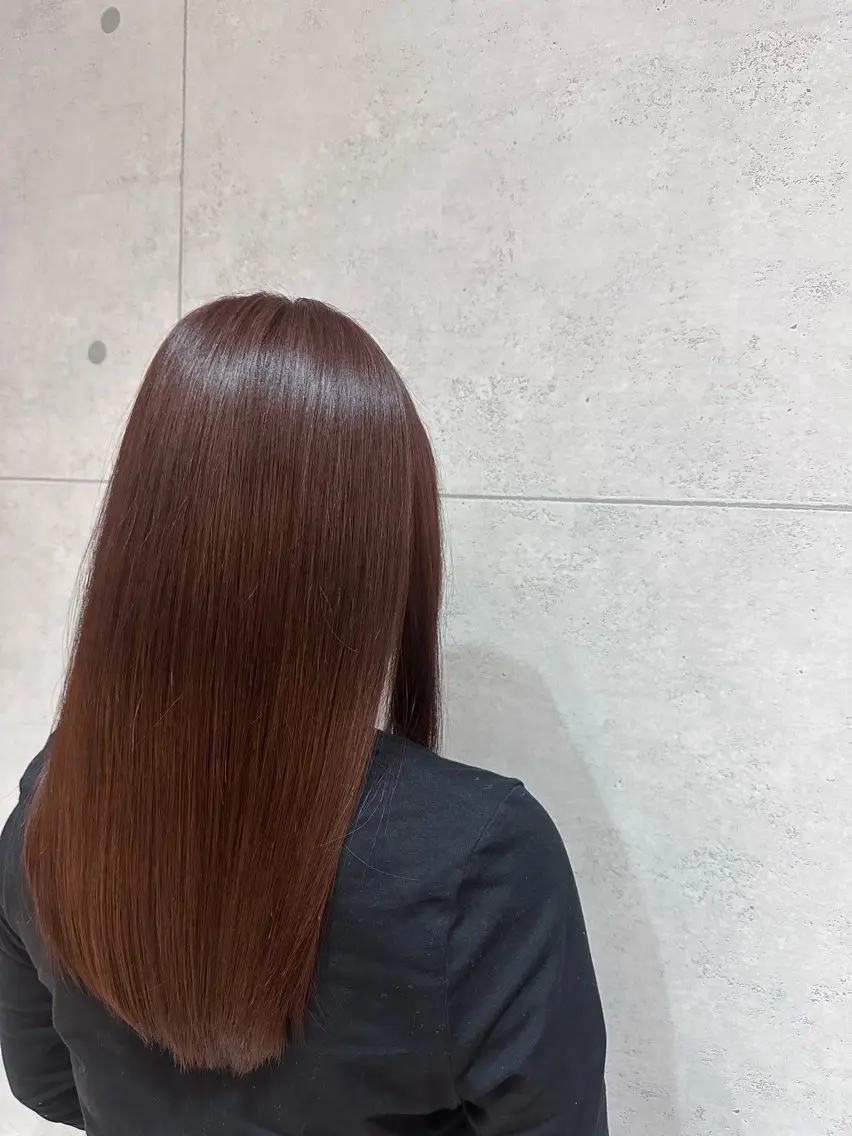 セミロング 前田理貴 ヘアケアソムリエ取得のヘアスタイル