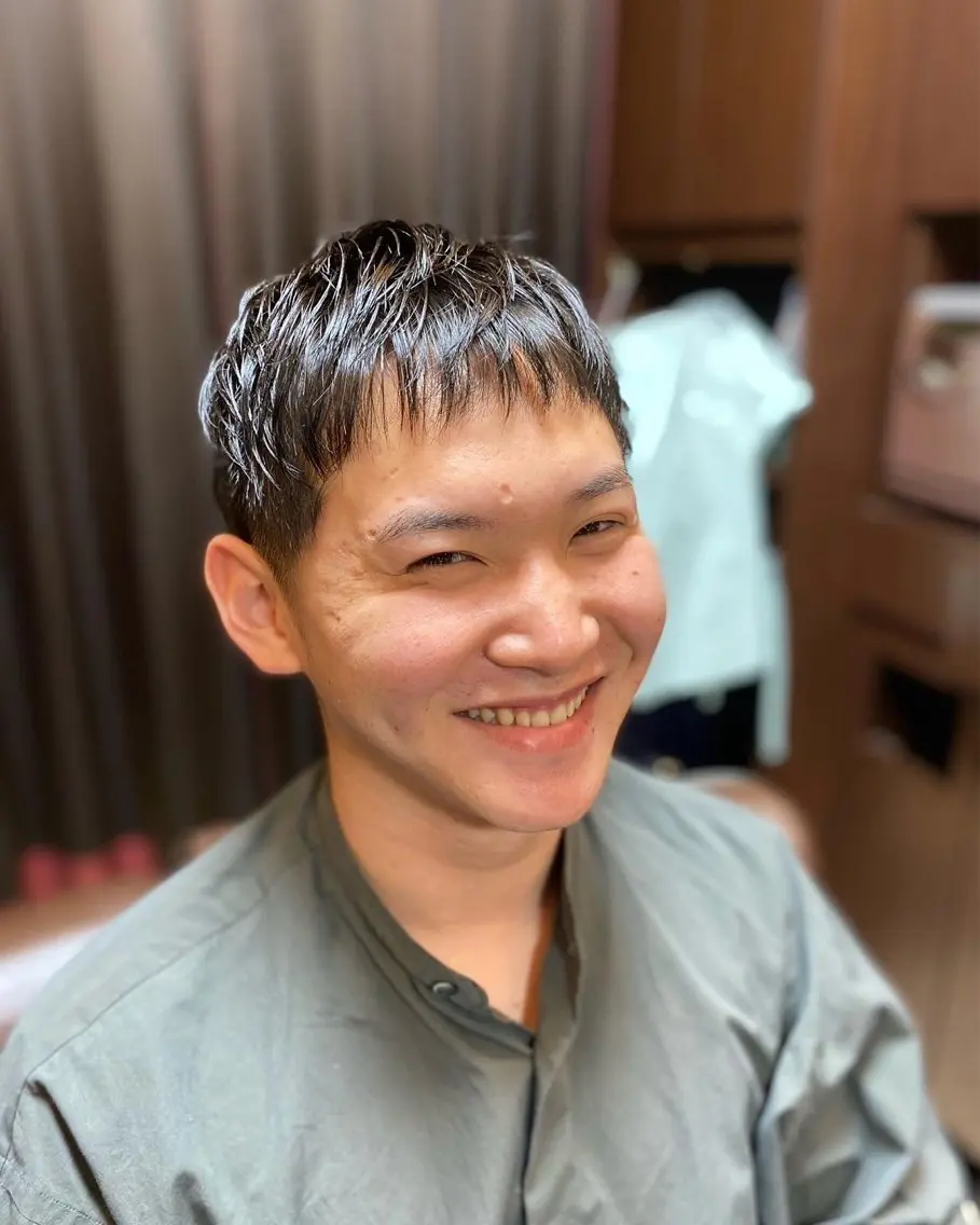 ショート ヘアサロン大野💈 大島和也✨のヘアスタイル