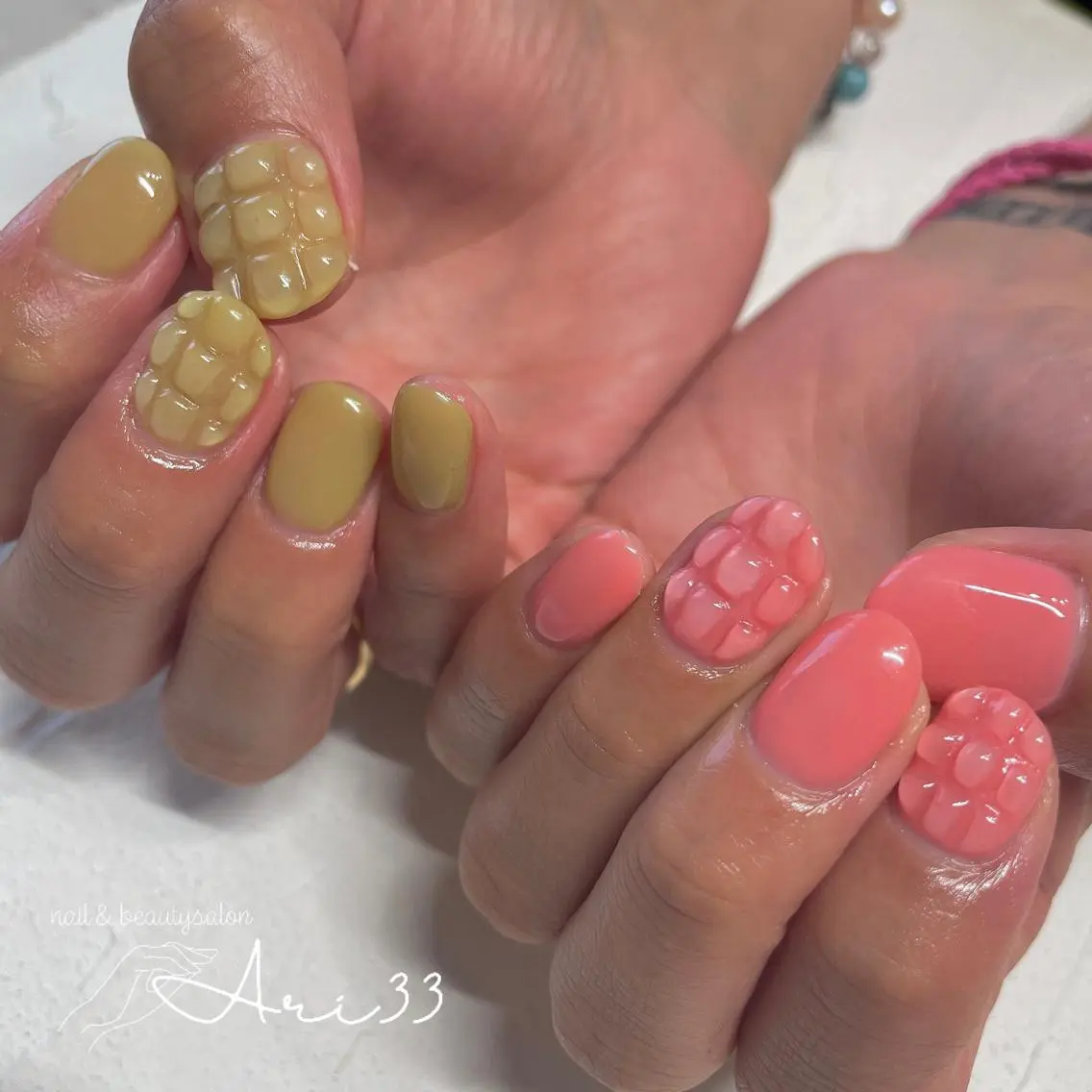ネイル ハンドネイル プライベートサロン Ari33nailのネイルデザイン