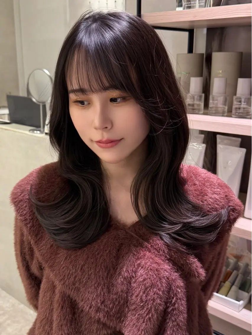 セミロング キートス西梅田⭐️ こうきのヘアスタイル