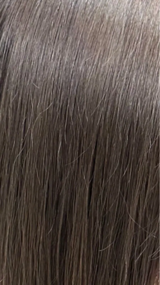 ミディアム カラー ヘアアレンジ ブリーチ グレージュ ハイトーンカラー 境町/透明感カラー/ レイヤー/中茎涼太のヘアスタイル