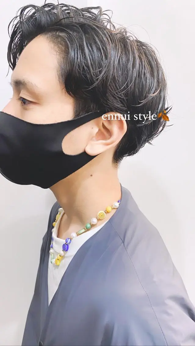 🍃メンズカット➕パーマ ¥8000🍃の写真