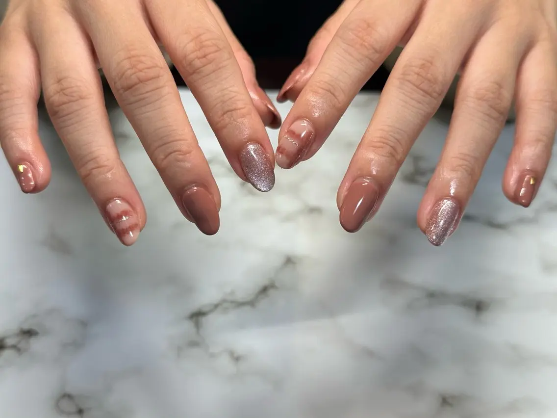 ネイル マグネットネイル KAI NAILS💅🏻✨のネイルデザイン