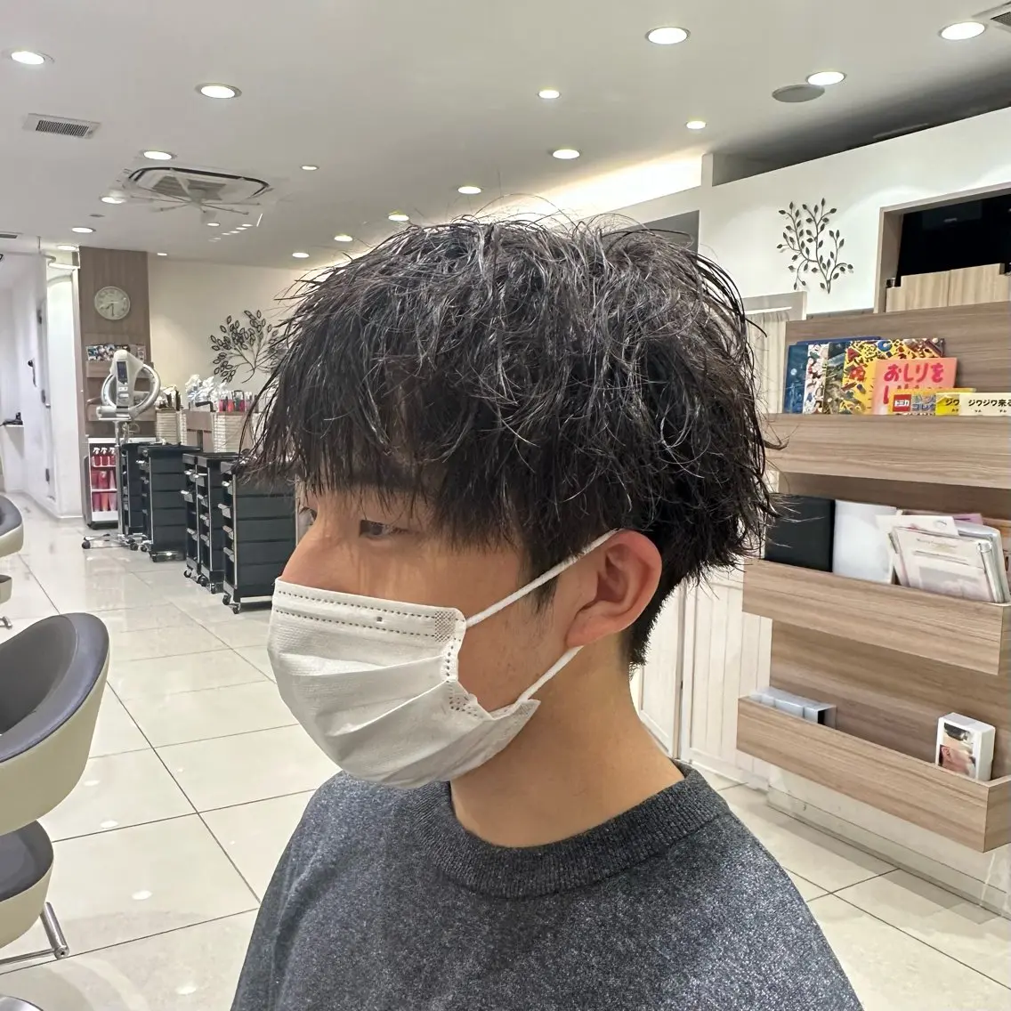 メンズカットパーマ🧑🏻🦱の写真