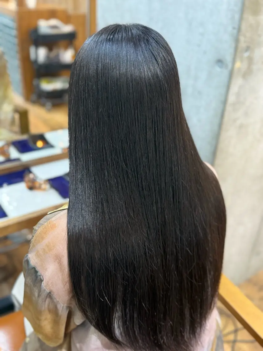 セミロング カラー ヘアカラー パーマ 縮毛矯正 トリートメント 🎨デザイン🥇 美髪・艶髪 日暮千敬のヘアスタイル