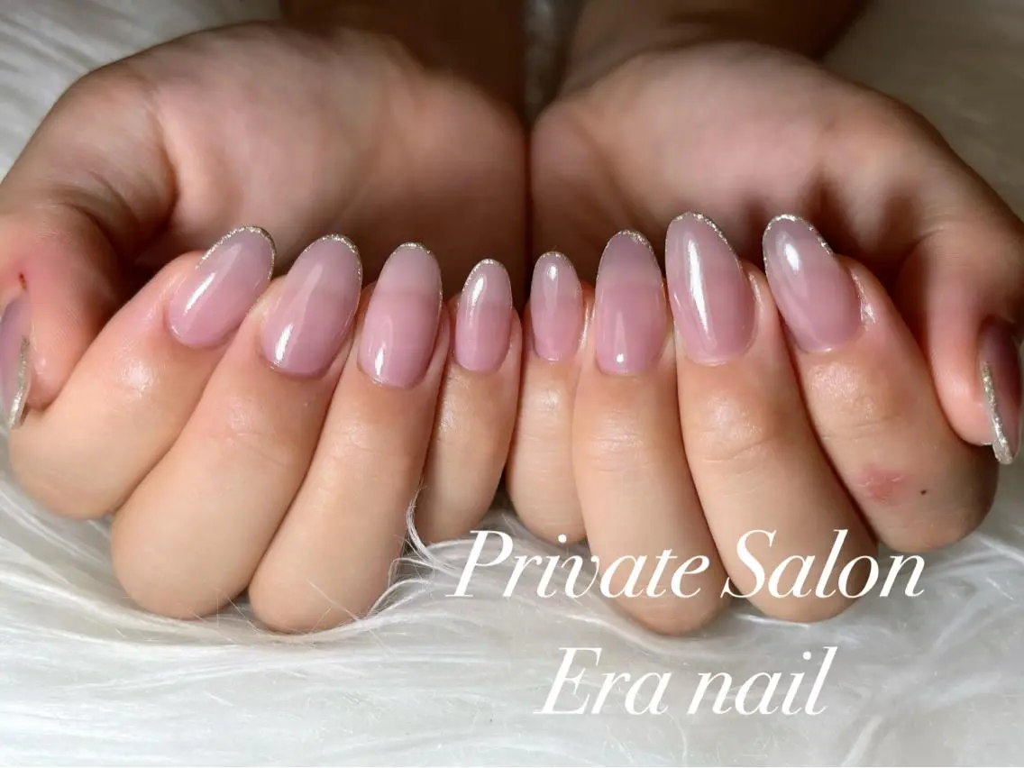 ネイル フレンチネイル ワンカラーネイル ハンドネイル Era nailのネイルデザイン