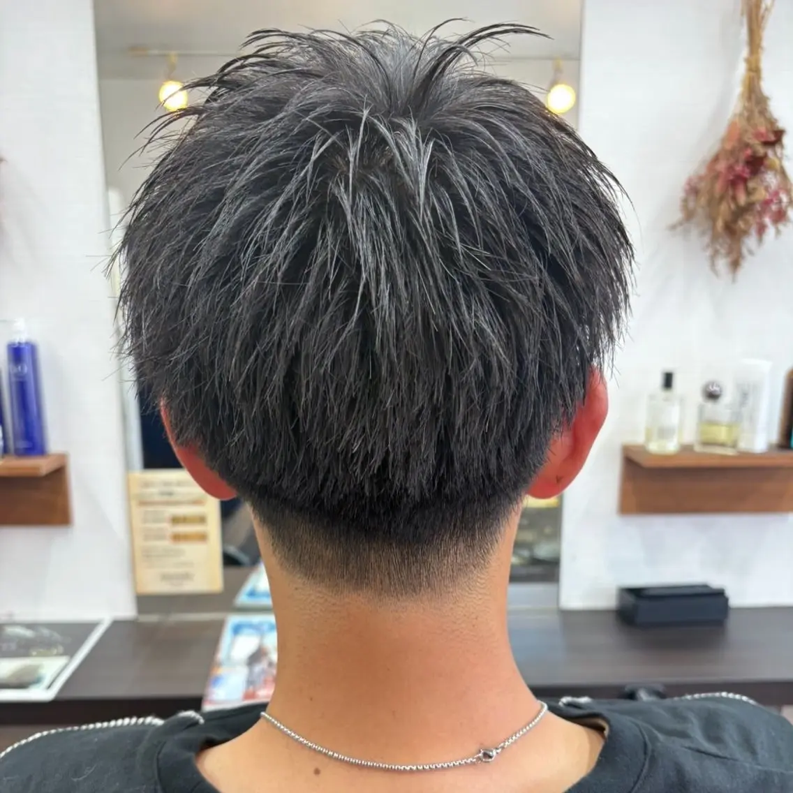 ショート メンズ monde 西田店のヘアスタイル