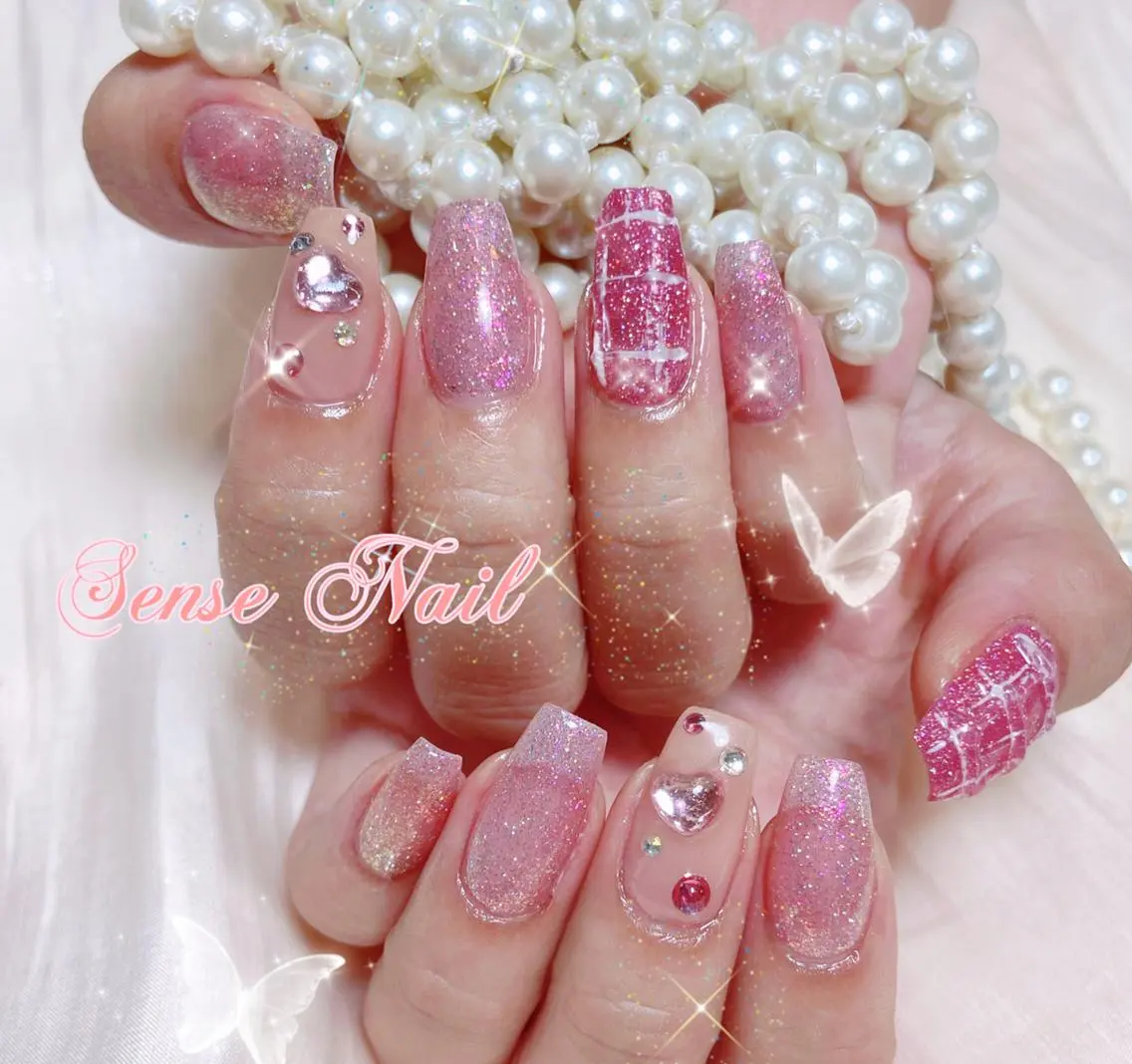 ネイル ハンドネイル ハンドケア YUKI 💗 渋谷店のネイルデザイン