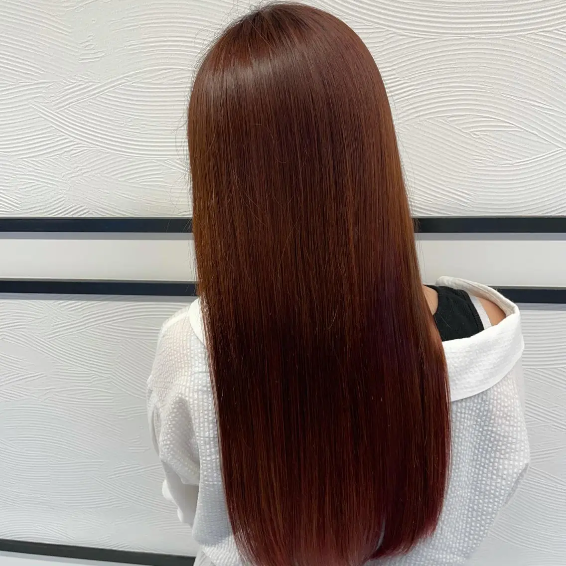 セミロング 小顔カット✨ 透明感カラー/村上のヘアスタイル
