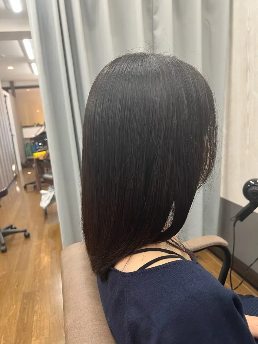 ミディアム トリートメント ヘアカラー トリートメント TELA HAIR 幕張本郷店 千尋のヘアスタイル