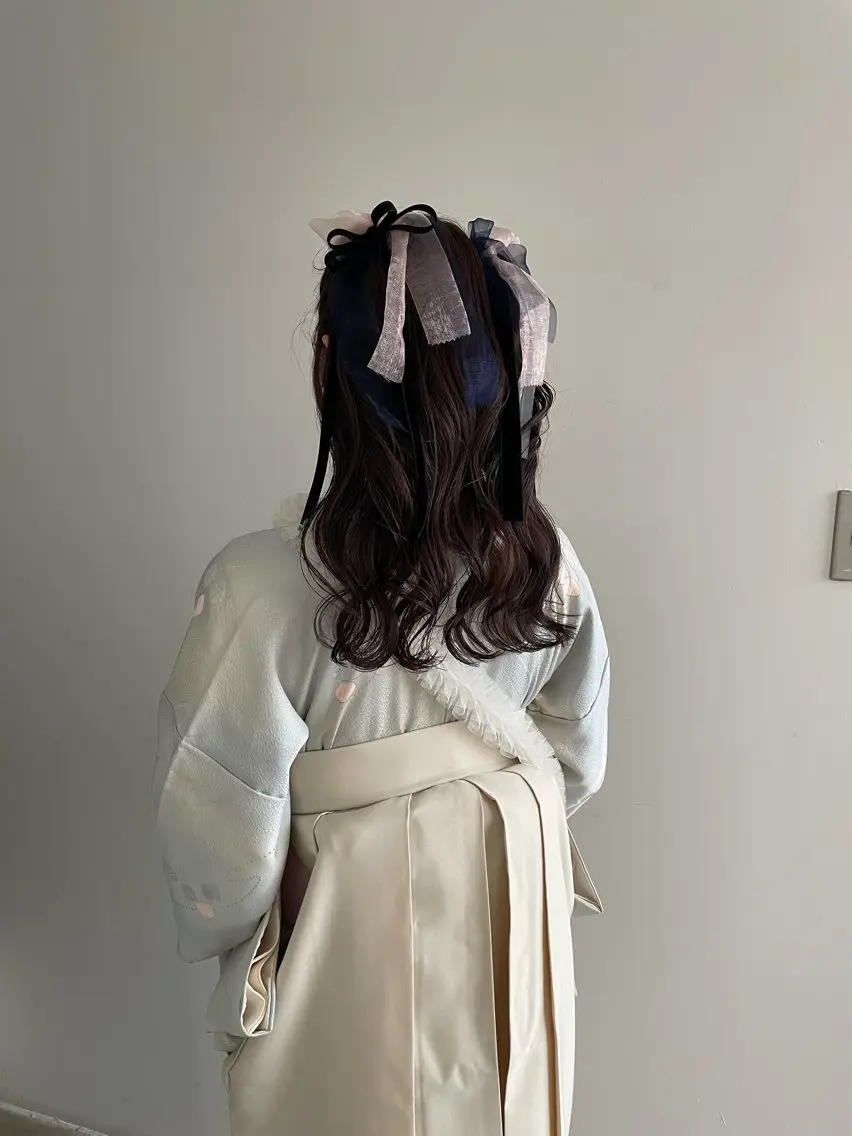 セミロング ヘアアレンジ ayano /トレンドヘアのヘアスタイル