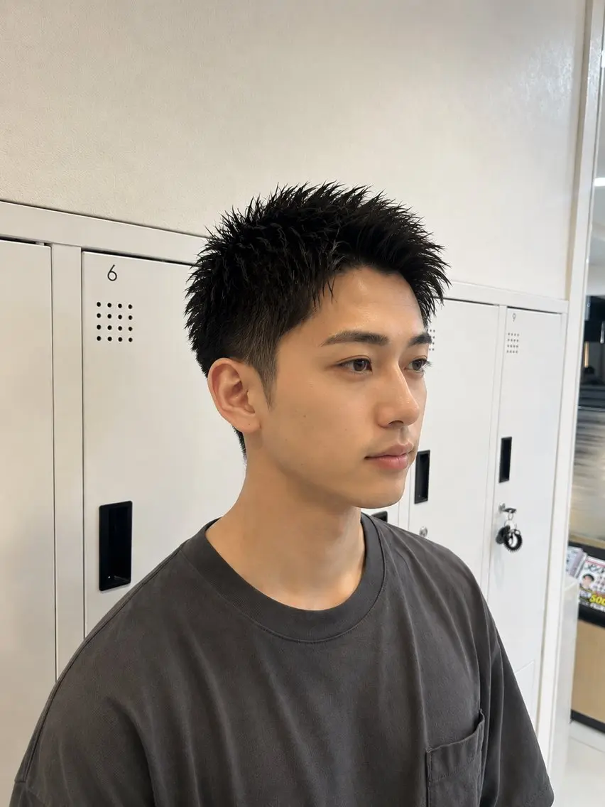 メンズ メンズショート カット カラー、メンズカット 募集中／あかり🌷のヘアスタイル