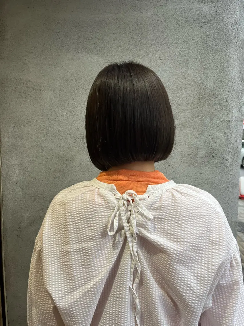 ショート パーマ/透明感 🍃Hidetoraのヘアスタイル