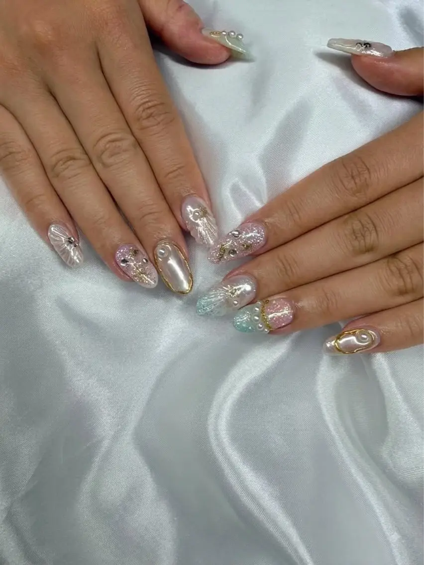 ネイル ハンドネイル Mynail プライベートサロンのネイルデザイン