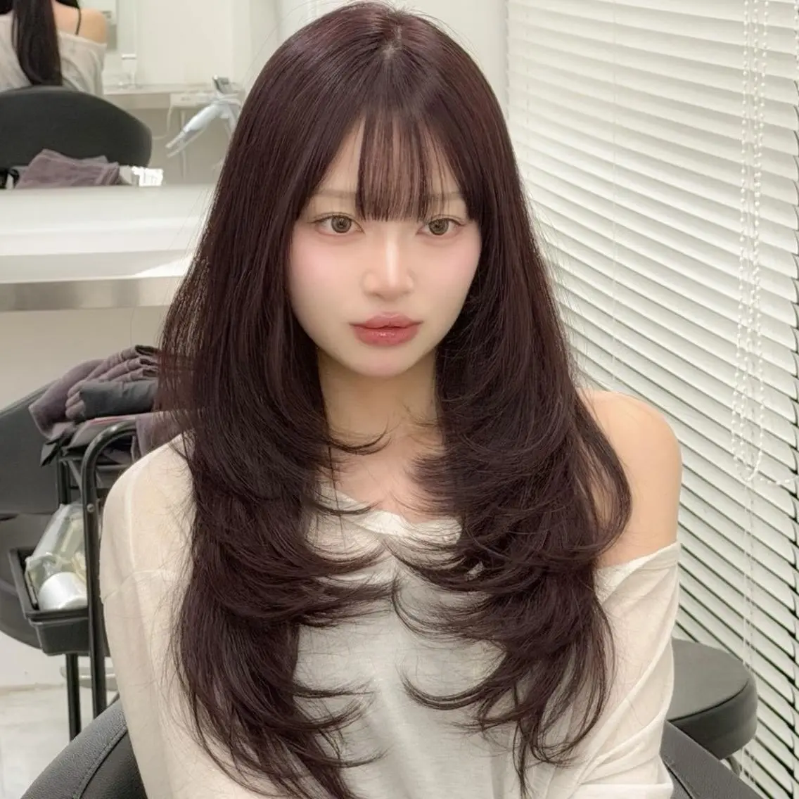 【✨1日2名様限定メニュー🪞】カット＋髪質改善トリートメント🧴の写真