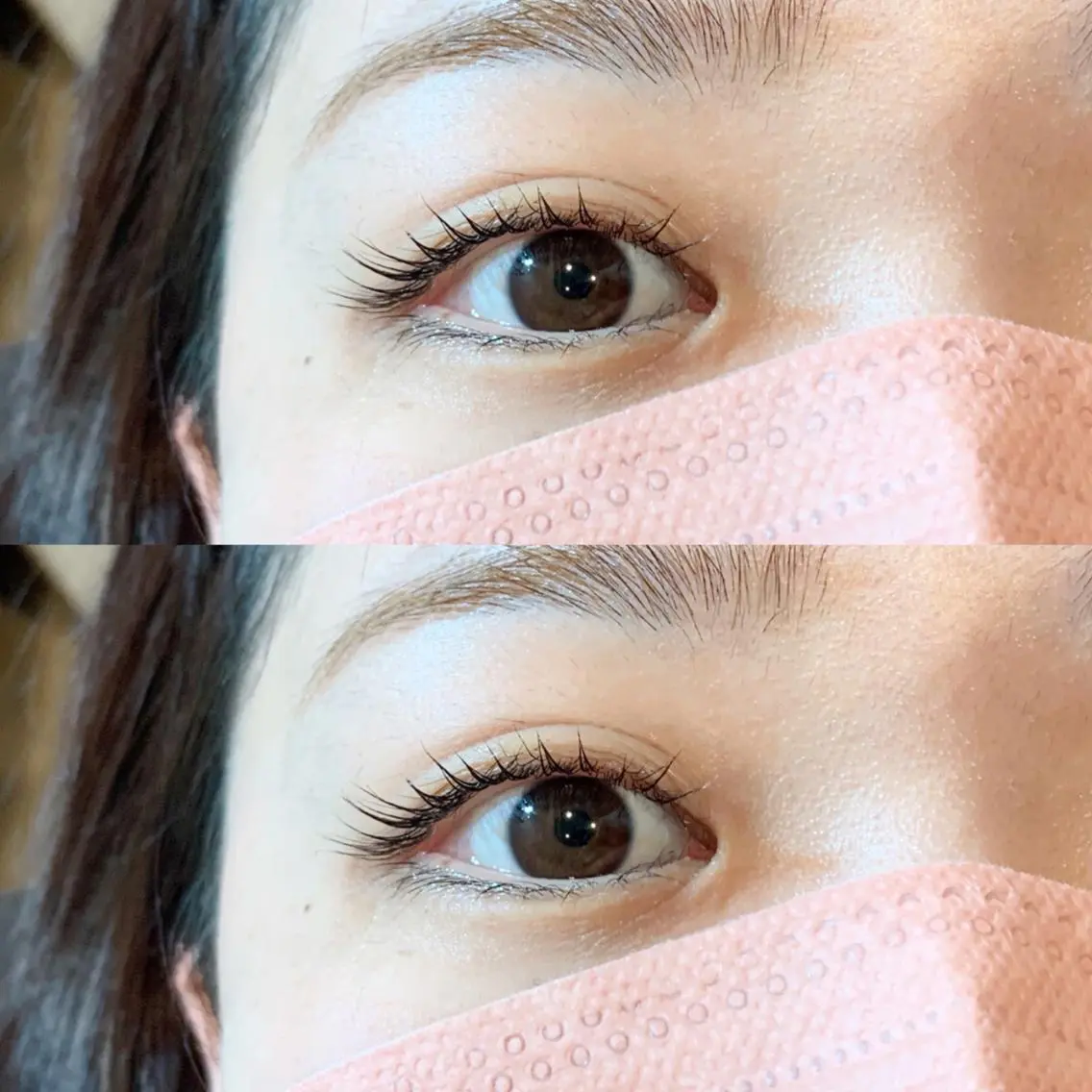 マツエク・マツパ パリジェンヌラッシュリフト elua eyelashのマツエク・マツパデザイン