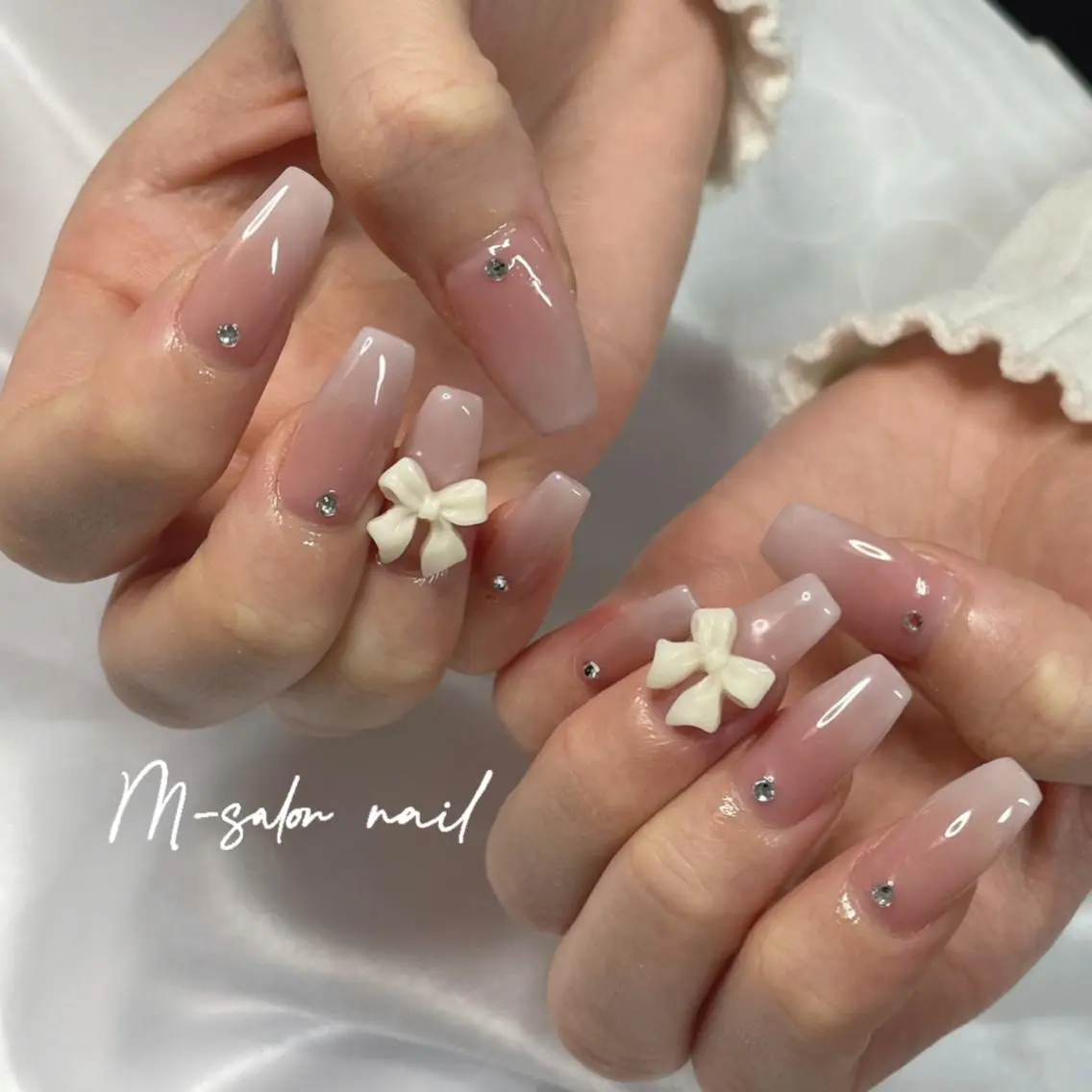 ネイル ハンドネイル 韓国/網紅/パーツ M-salonのネイルデザイン