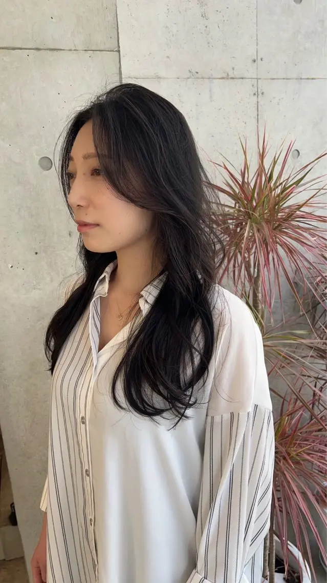 ロング ロングレイヤー レイヤーカット ロング カット 誰より丁寧なカット/ 小林輝/レイヤーのヘアスタイル