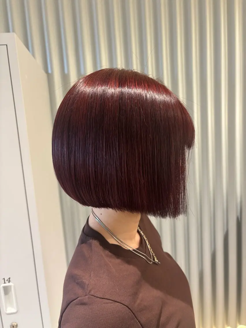 ショート カラー ヘアアレンジ ボブ カット ヘアカラー トリートメント ヘッドスパ 押切 響　のヘアスタイル