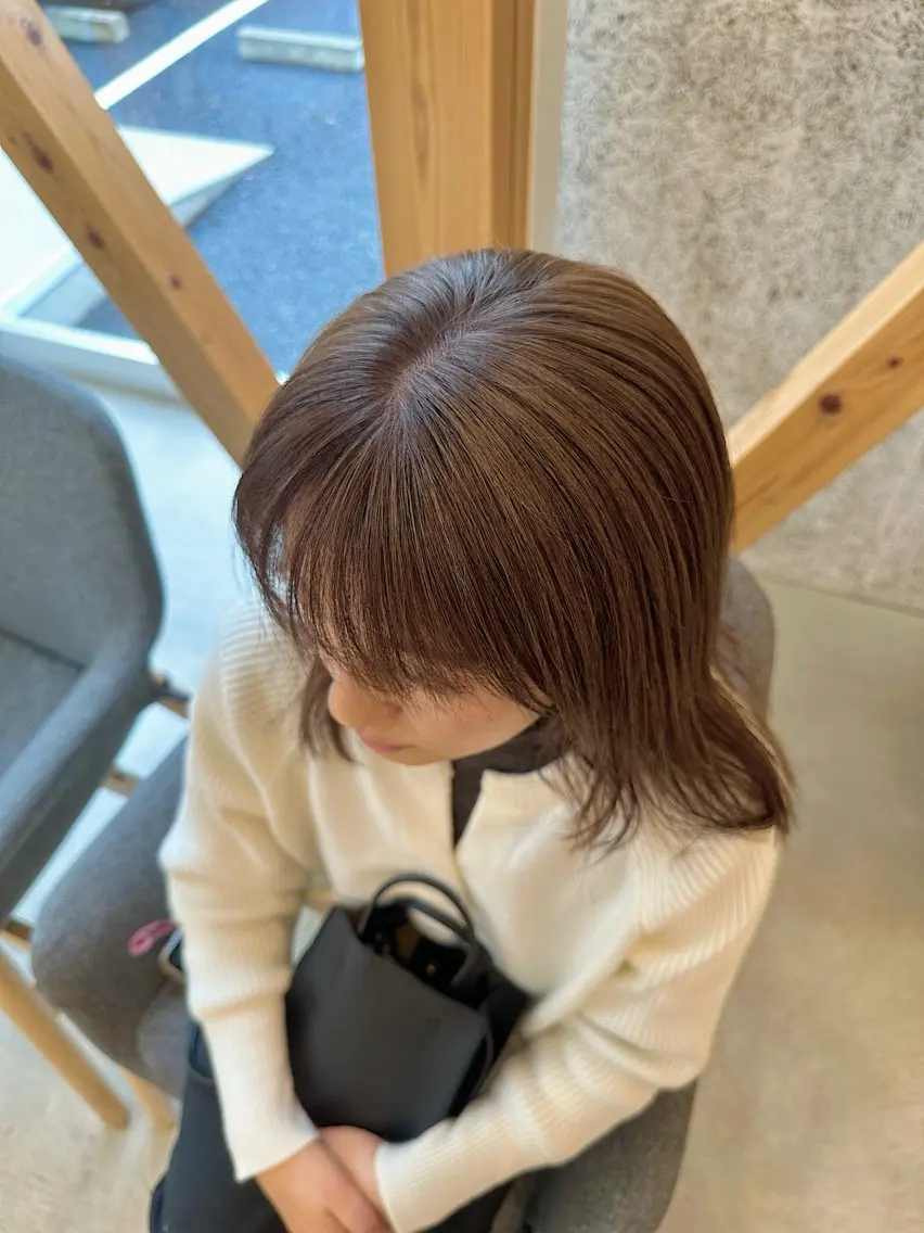 ショート カット ヘアカラー 【茨木で白髪ぼかし】 テミルヘアー三好怜志のヘアスタイル