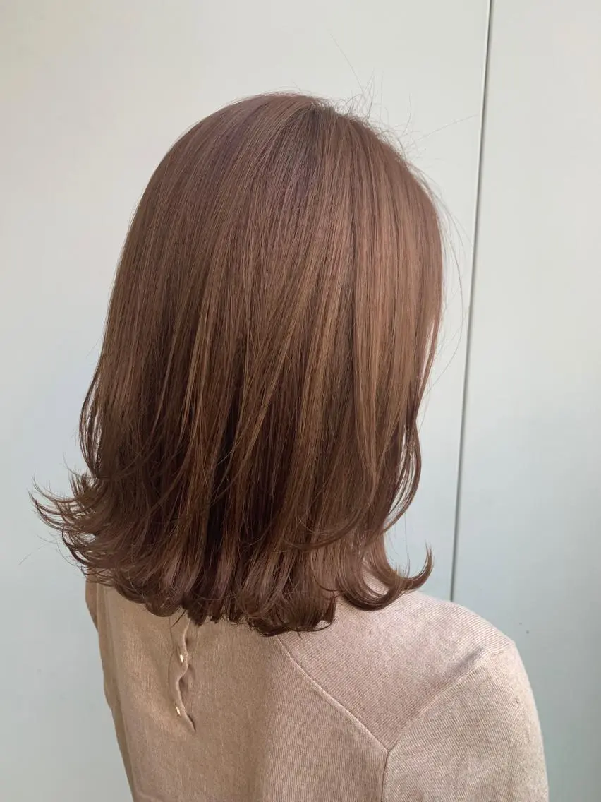 似合わせカット＋つや透明感カラー＋3stepケアトリートメントの写真