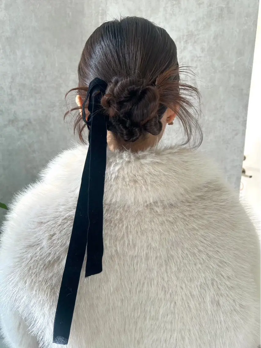 ヘアアレンジ 結婚式・ブライダル 🍑トレンドカラー 🍑横浜のヘアスタイル