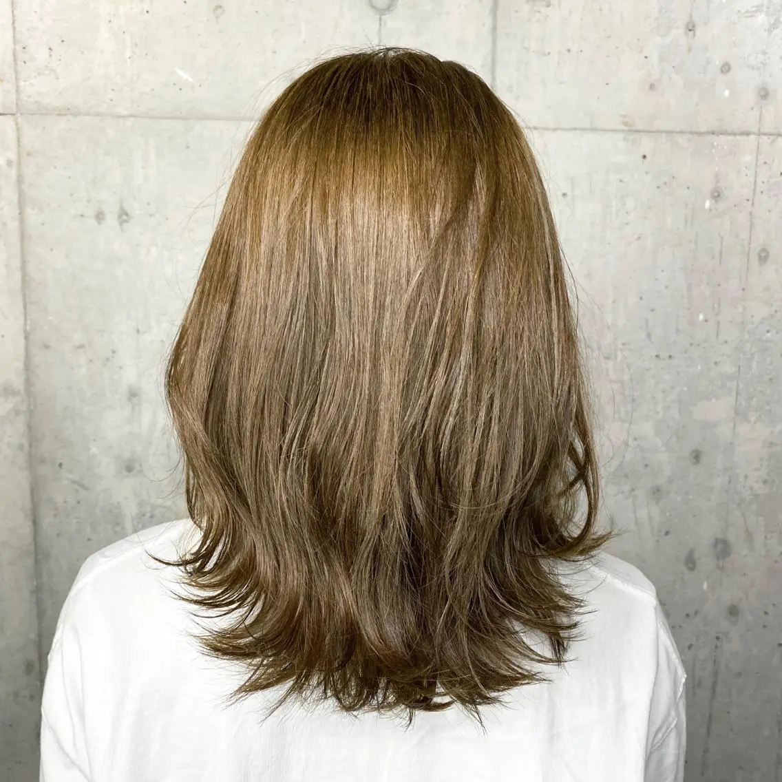 セミロング メンズブリーチカラー /パーマ ごーた立川のヘアスタイル