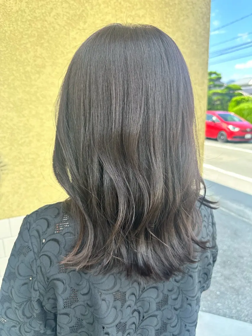 セミロング cocoR yuukiのヘアスタイル