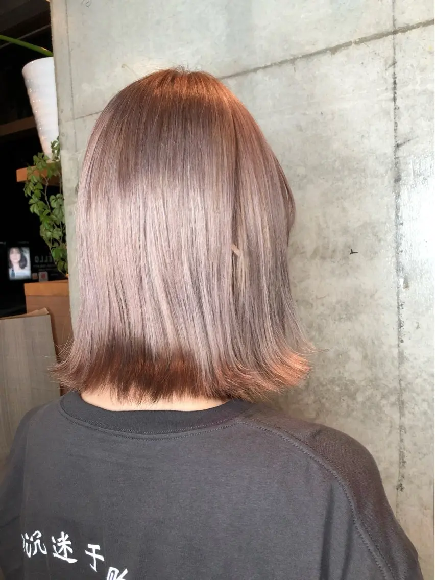 カラー 菊池 蓮のヘアスタイル