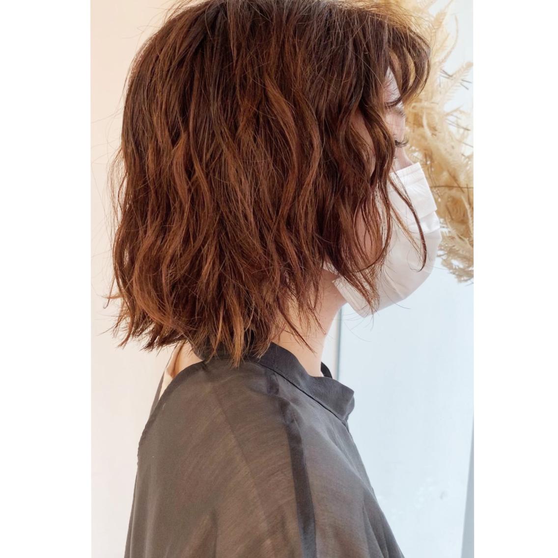 ショート カラー インナーカラー ボブ co-kyu コキュウのヘアスタイル